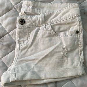 Mid Rise Midi Shorts